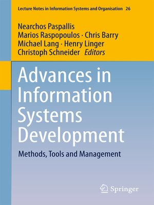 cover image of Advances in Information Systems Development